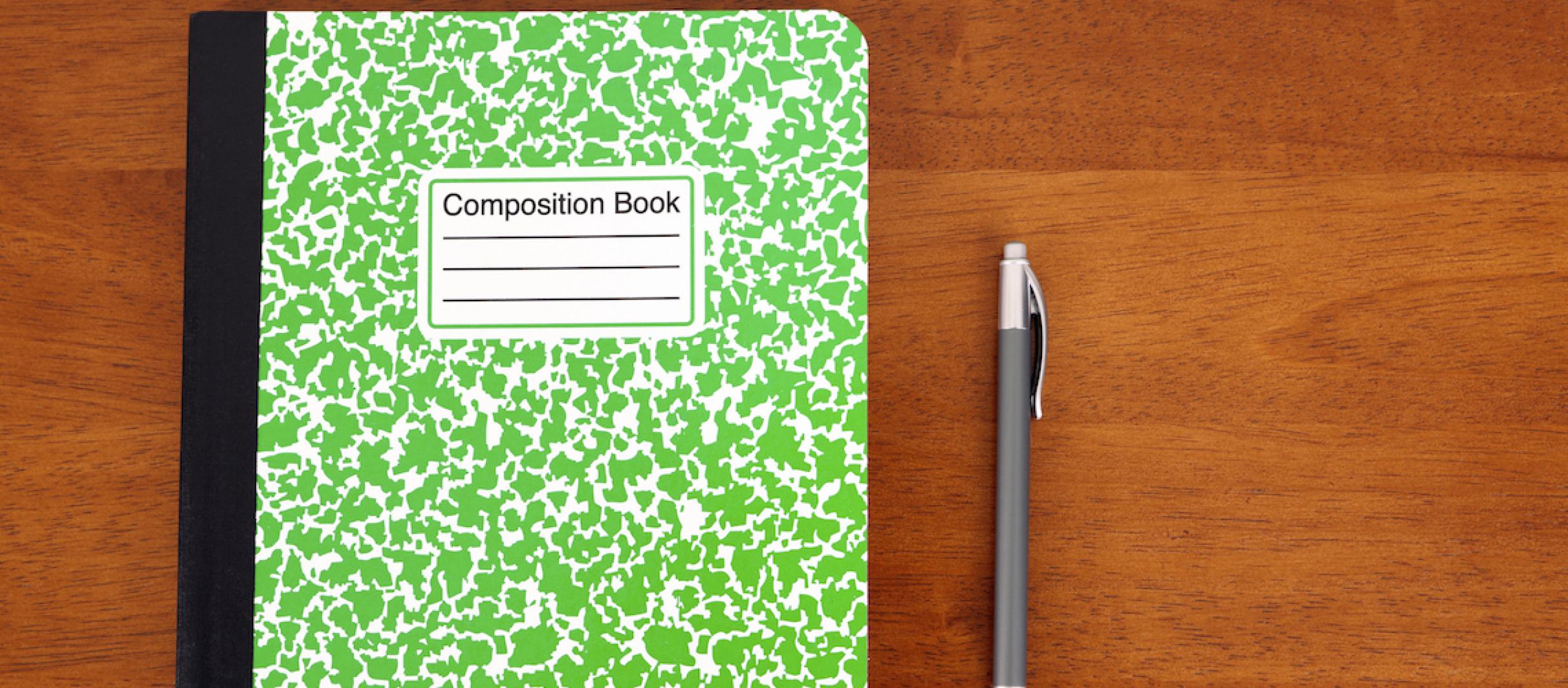 Composition notebook