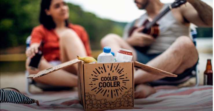 Cardboard beverage cooler