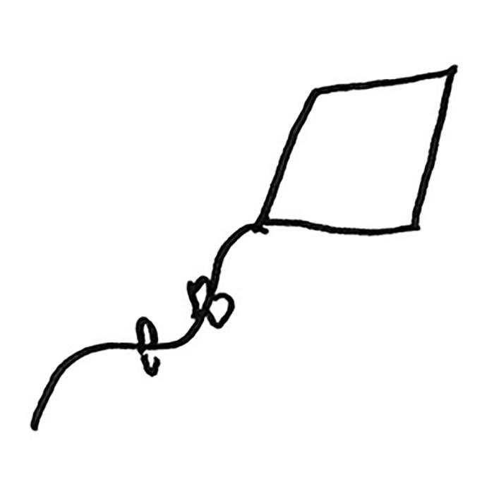 Kite doodle