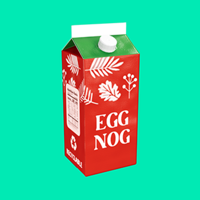 Egg Nog Carton