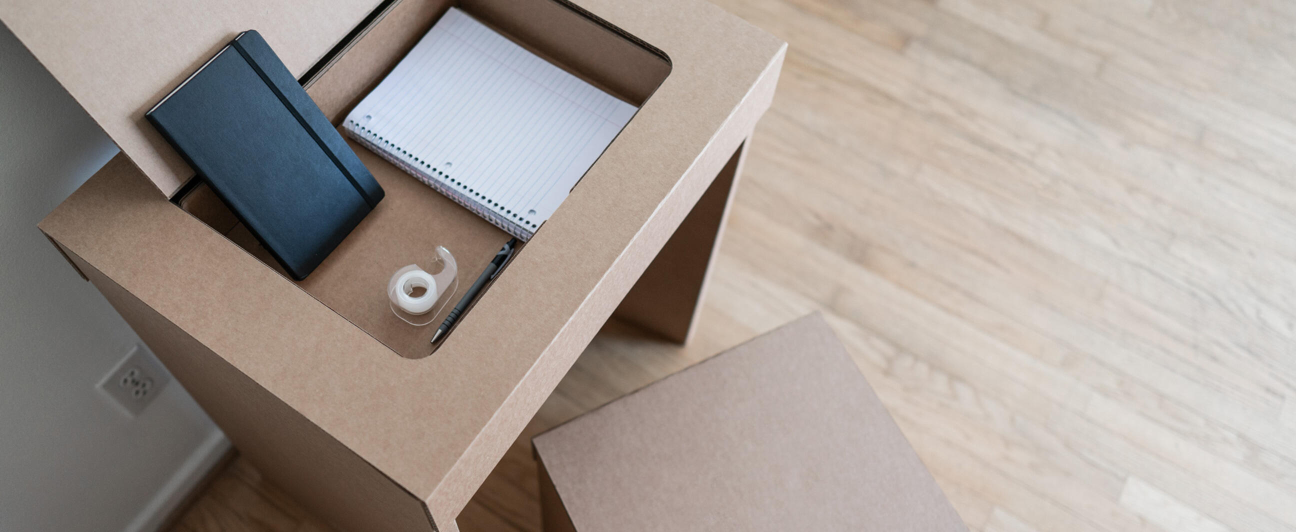 Cardboard Desk