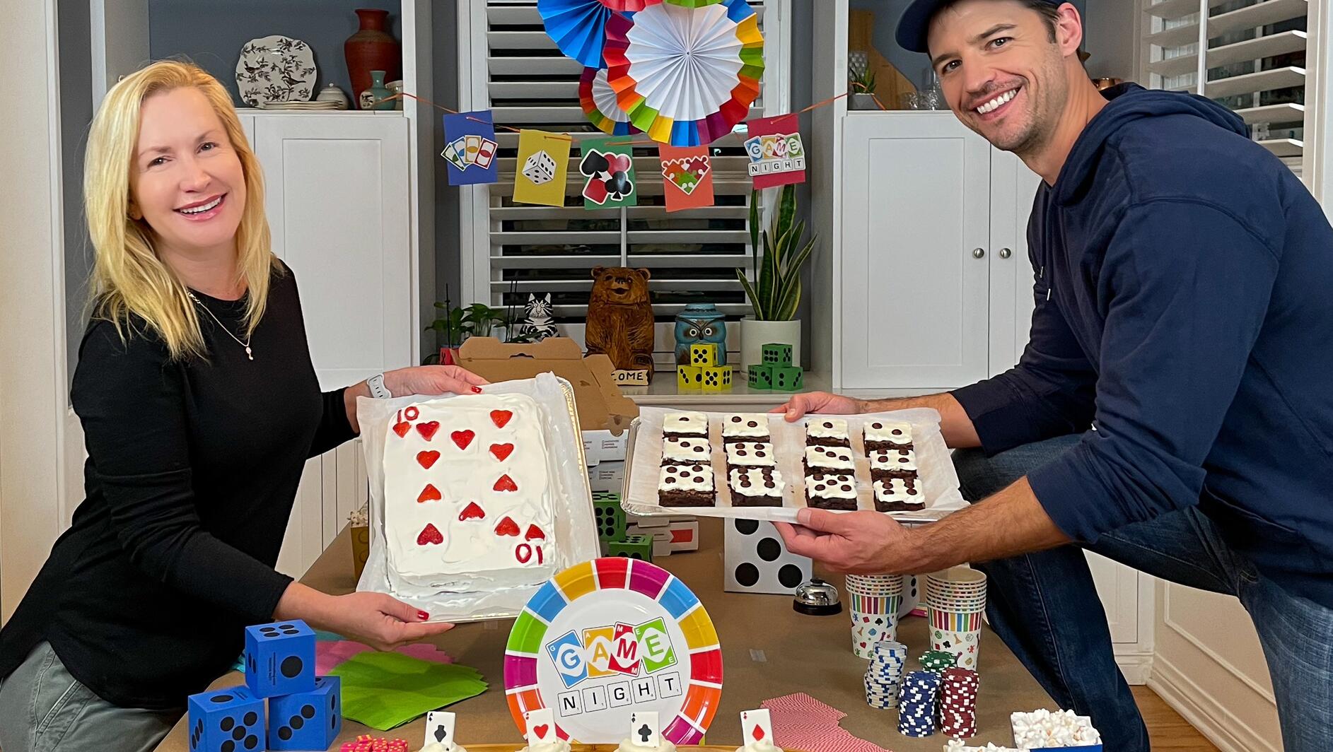 Baking with Josh and Ange