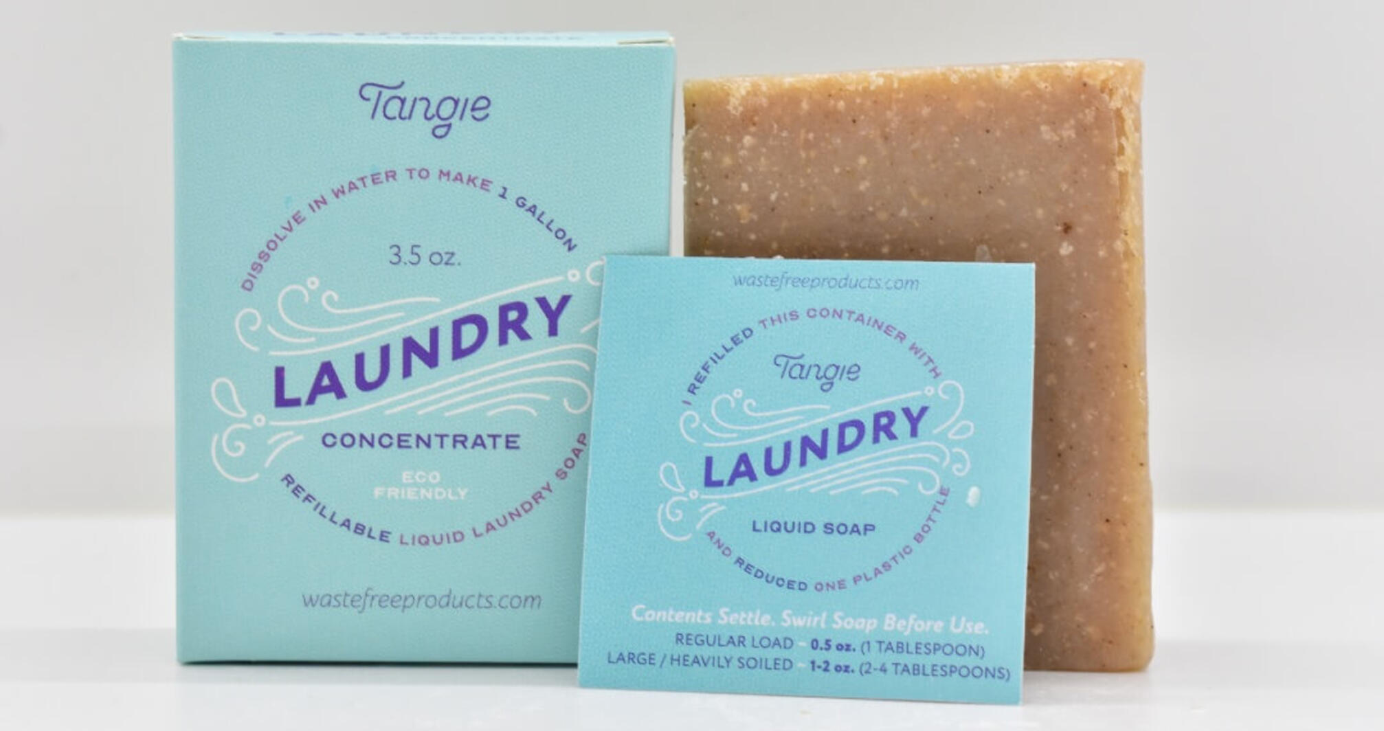 Tangie Detergent Packaging