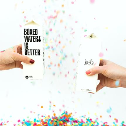 Boxed Water Image