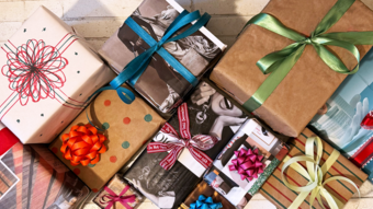 Wrapped gifts