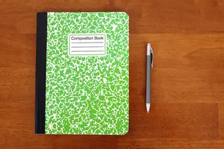 Composition notebook
