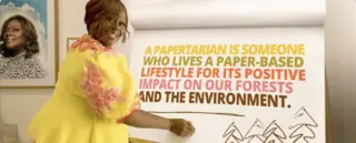 Papertarian pledge