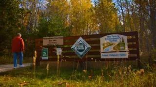 Official tree farm sign