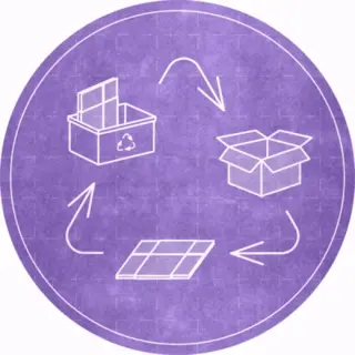 Recycling paper boxes gif