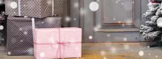 gifts on steps gifts on steps